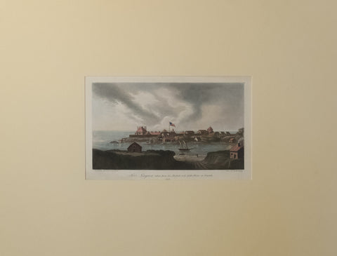 Fort Niagara from the British Side of the River at Newark 1814