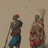 Infantryman and Cavalry Officer of Abd’el Kadr’s Troops 1843