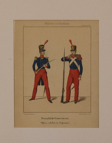French Army 1830 – 1843: Infantry Officer and Soldier