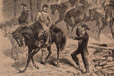 The Rebel Raid into Pennsylvania – Stuart’s Cavalry on their way to the Potomac