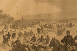 The Union Cavalry and Artillery starting in pursuit of the Rebels up the Yorktown Turnpike