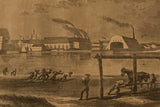 The Washington Navy Yard with Shad Fishers in the Foreground