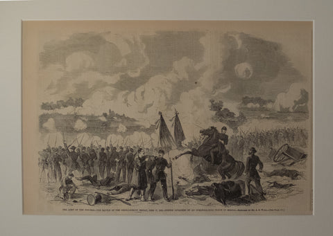 The Battle of the Chickahominy June 27, 1862 – Porter attacked by an overwhelming force of Rebels